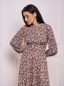 Сукні ISSA Plus модель 13253_multicolor Фото
