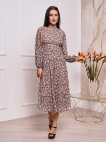 Сукні ISSA Plus модель 13253_multicolor Фото