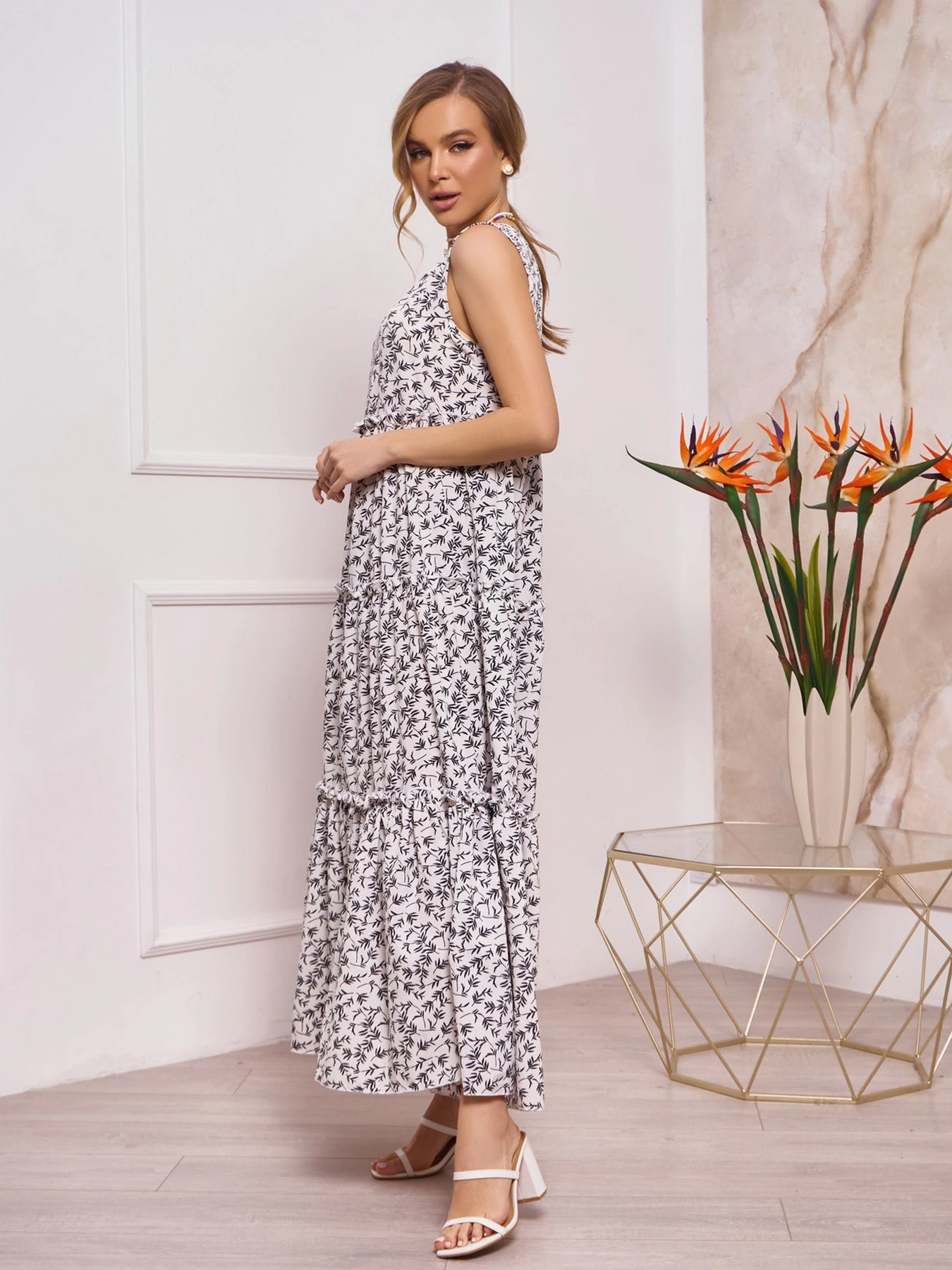 Платья ISSA Plus модель 13255_white Платья ISSA Plus модель 13255_white Фото
