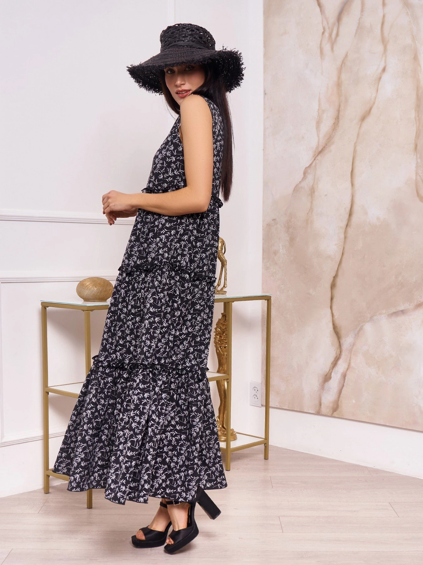 Платья ISSA Plus модель 13255_black Платья ISSA Plus модель 13255_black Фото