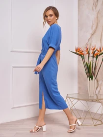 Сукні ISSA Plus модель 13257_blue Фото