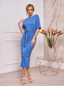 Сукні ISSA Plus модель 13257_blue Фото