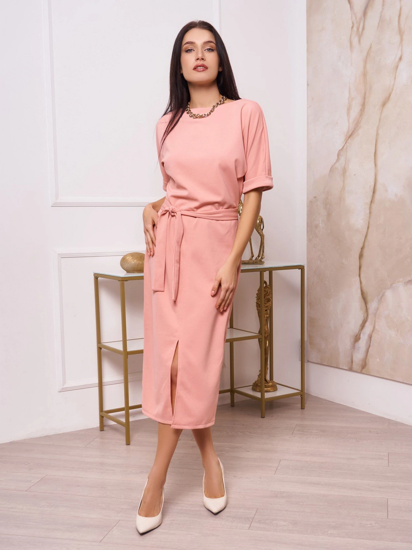Сукні ISSA Plus модель 13257_pink Сукні ISSA Plus модель 13257_pink Фото