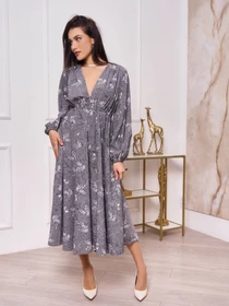 Сукні ISSA Plus модель 13267_grey Фото