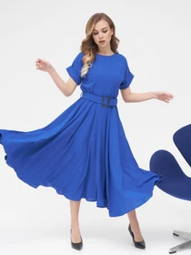 Сукні ISSA Plus модель 13279_blue Фото