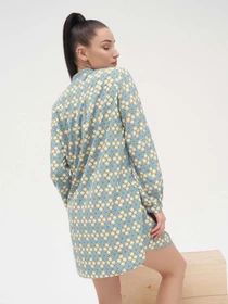 Сукні ISSA Plus модель 13294_turquoise Фото