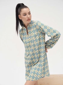 Сукні ISSA Plus модель 13294_turquoise Фото