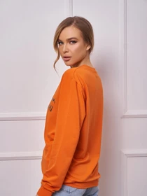 Худи и свитшоты ISSA Plus модель 13269_orange Фото