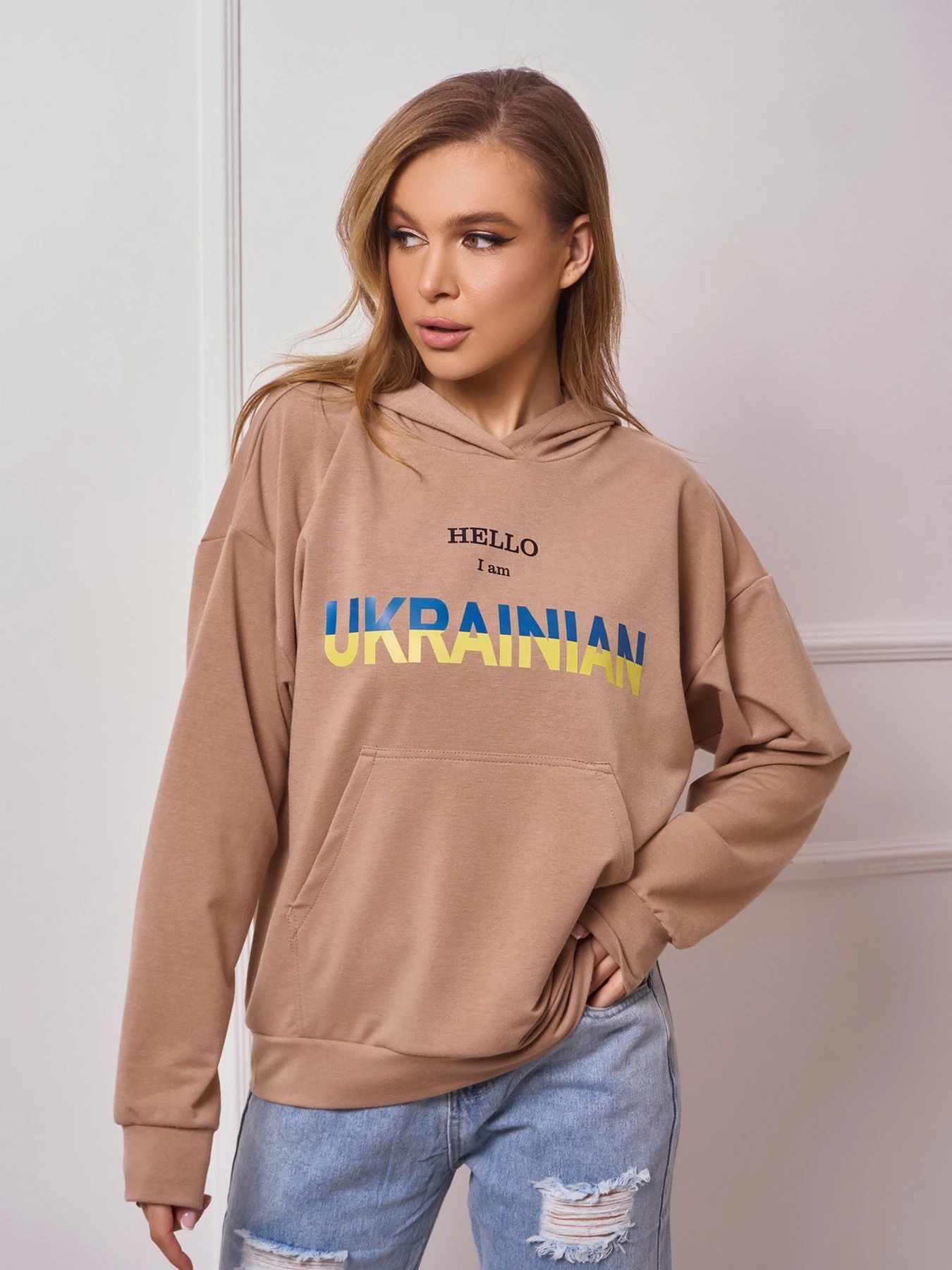 Худи и свитшоты ISSA Plus модель 13273_brown Худи и свитшоты ISSA Plus модель 13273_brown Фото