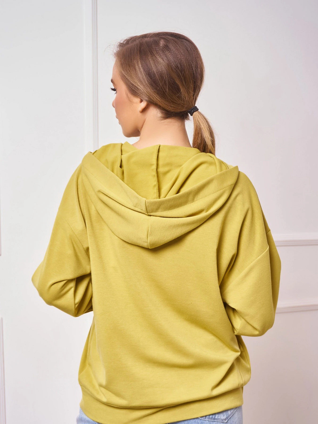 Худи и свитшоты ISSA Plus модель 13273_olive Худи и свитшоты ISSA Plus модель 13273_olive Фото