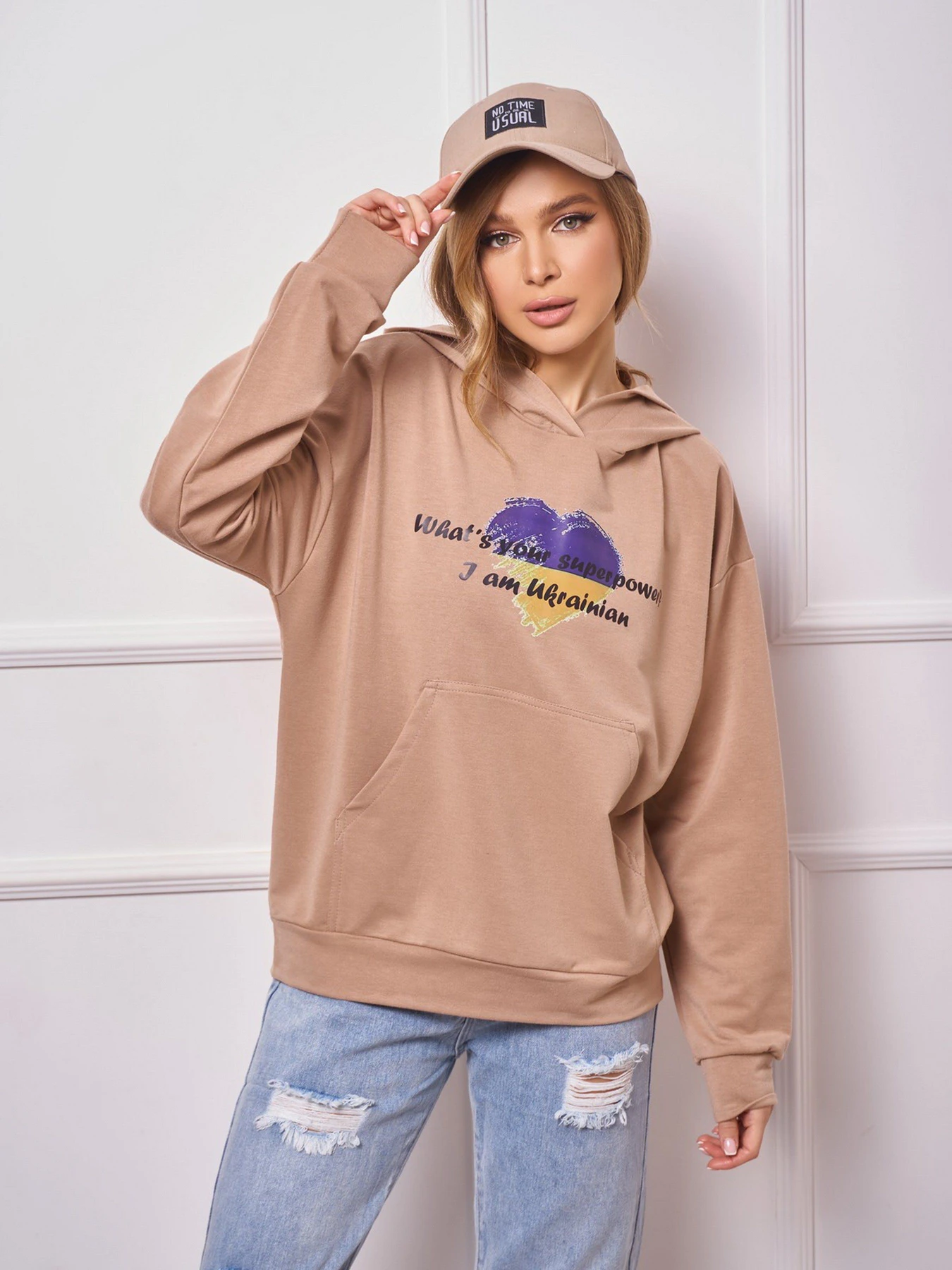 Худи и свитшоты ISSA Plus модель 13274_brown Худи и свитшоты ISSA Plus модель 13274_brown Фото