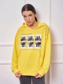 Худи и свитшоты ISSA Plus модель 13276_yellow Фото