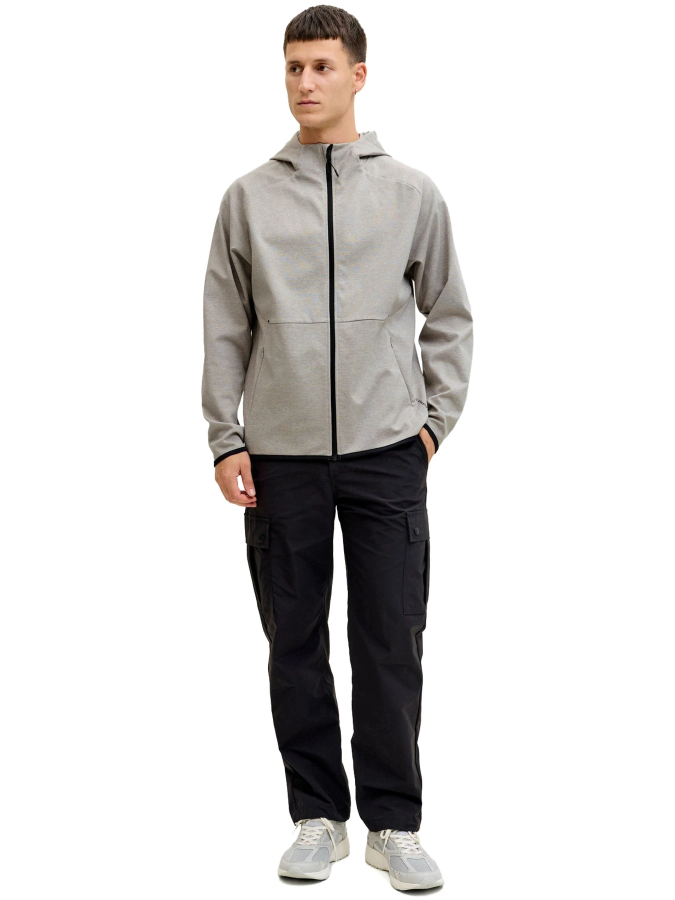 Куртки и дубленки JACK & JONES модель 12289209-Light Grey Melange Фото