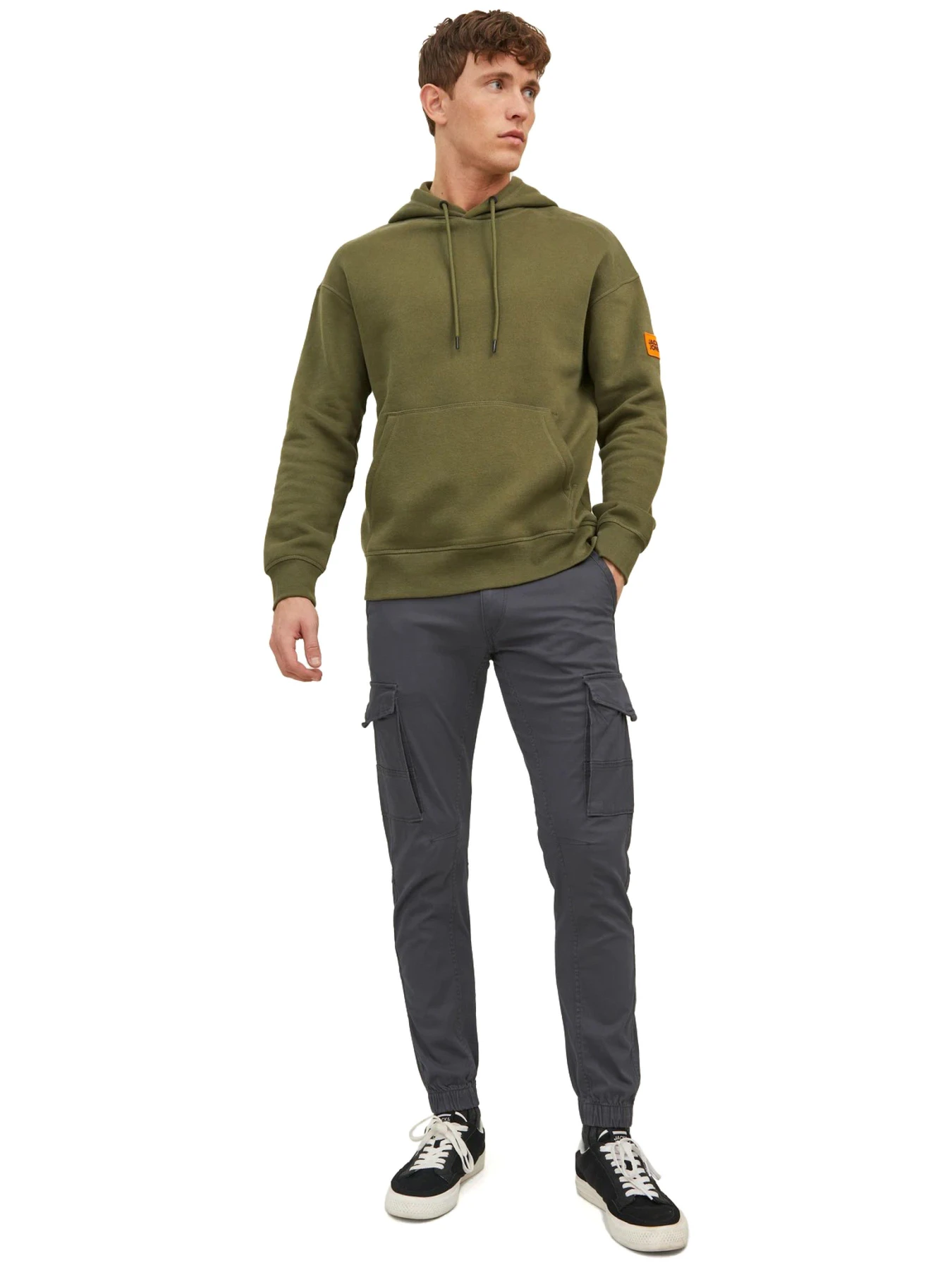 Брюки JACK & JONES модель 12140326-Asphalt Брюки JACK & JONES модель 12140326-Asphalt Фото