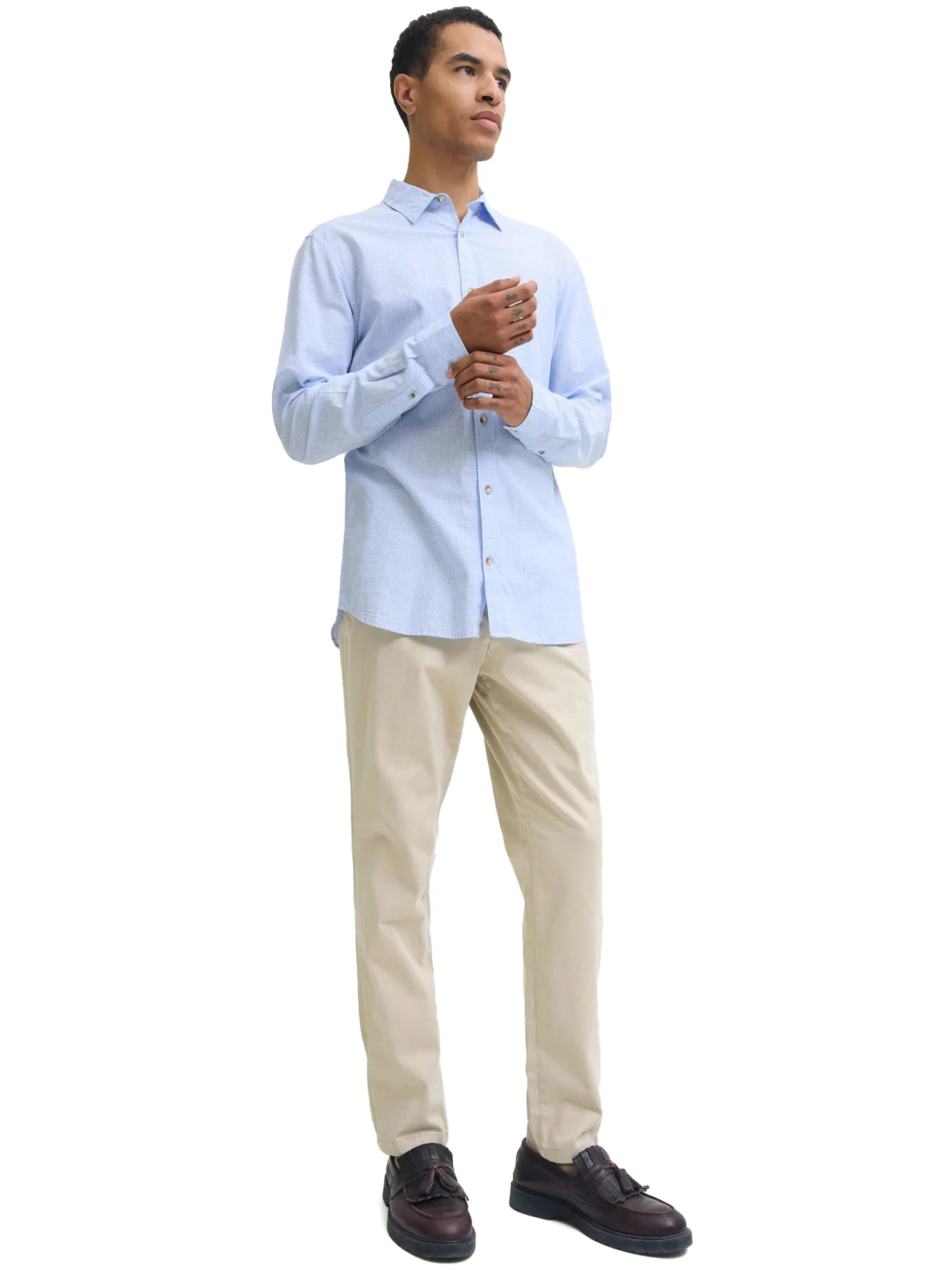 Брюки JACK & JONES модель 12150148-Oxford Tan Брюки JACK & JONES модель 12150148-Oxford Tan Фото