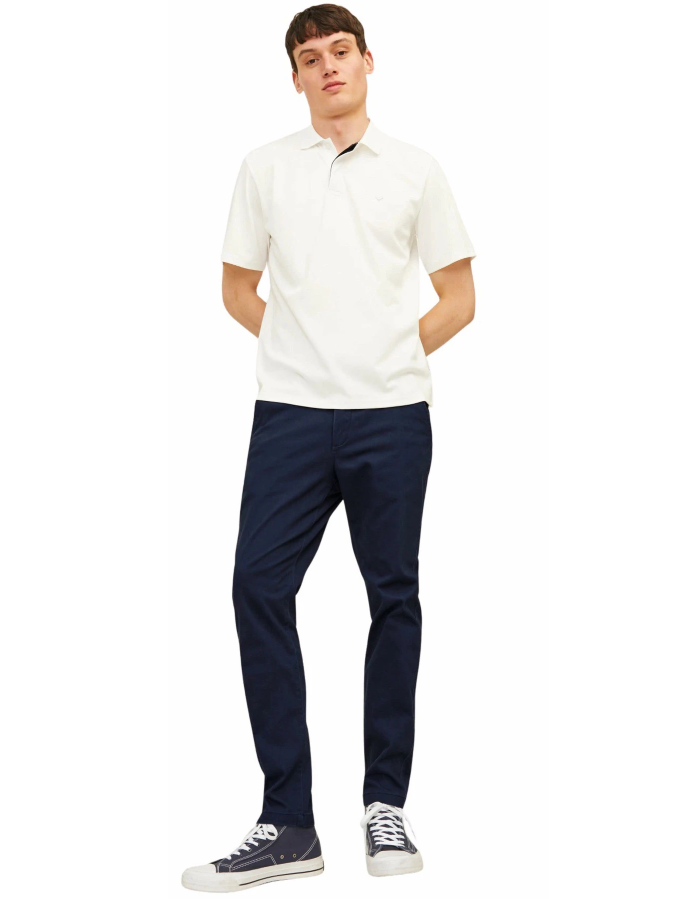 Брюки JACK & JONES модель 12174309-Navy Blazer Брюки JACK & JONES модель 12174309-Navy Blazer Фото