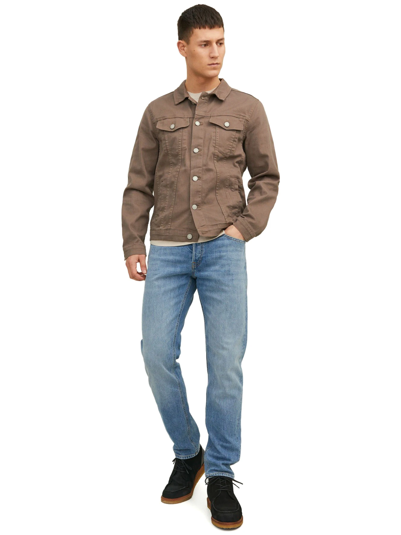 Джинсы JACK & JONES модель 12237309-Blue Denim Джинсы JACK & JONES модель 12237309-Blue Denim Фото