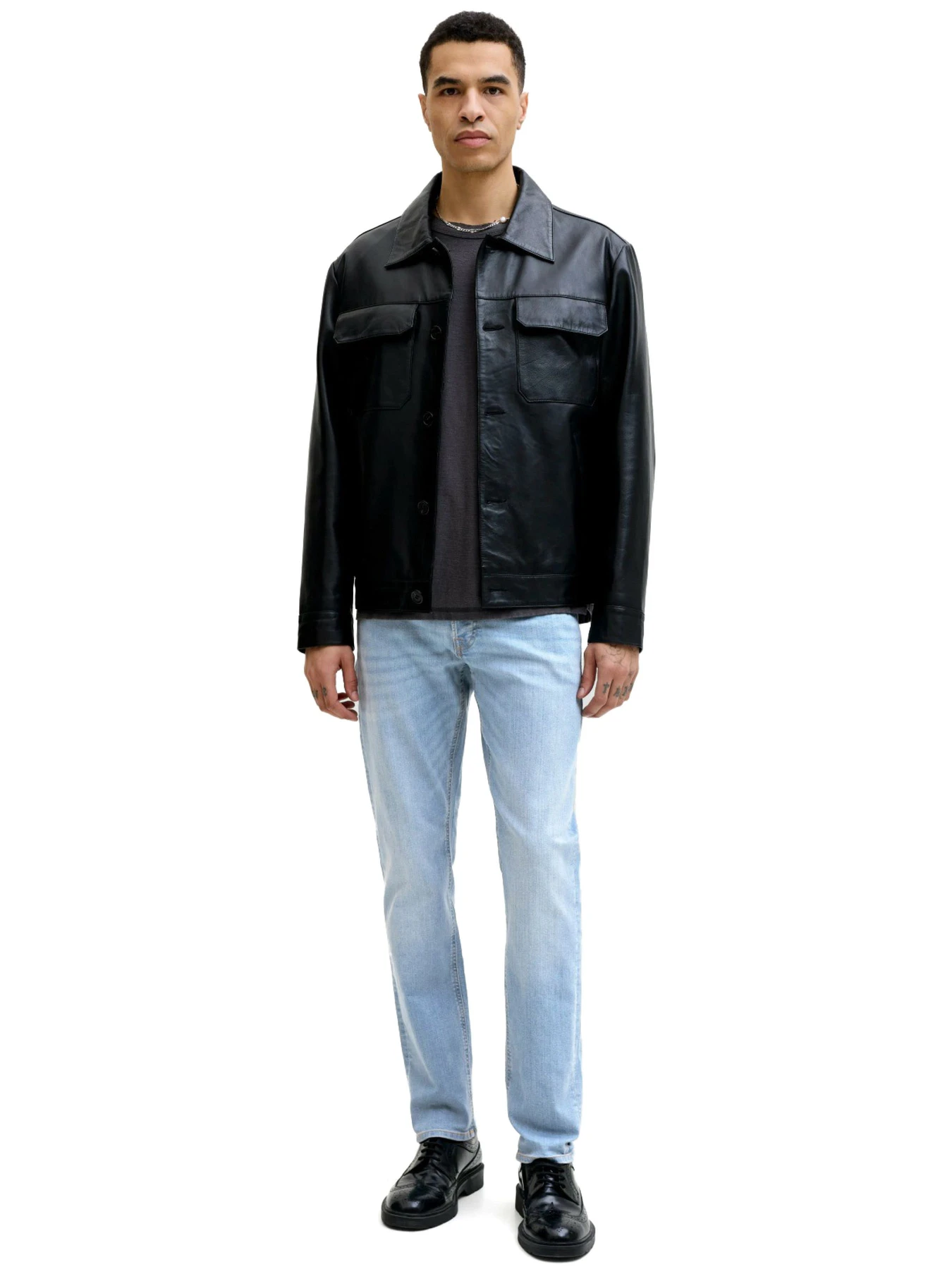 Джинсы JACK & JONES модель 12243593-Blue Denim Фото