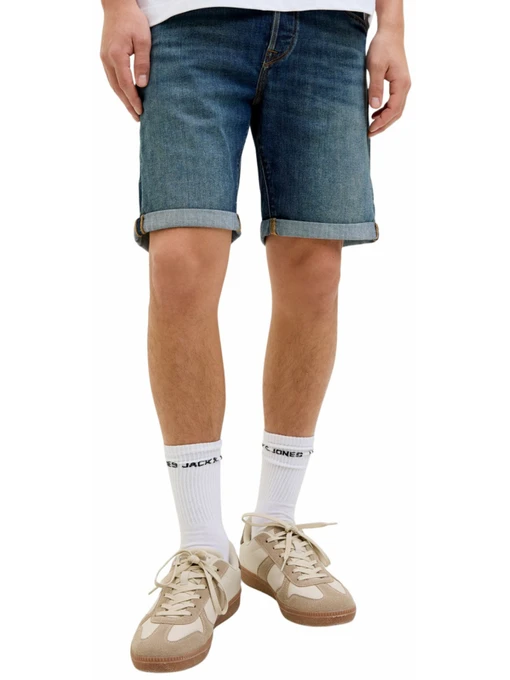 Шорти JACK & JONES модель 12269608-Blue Denim Фото