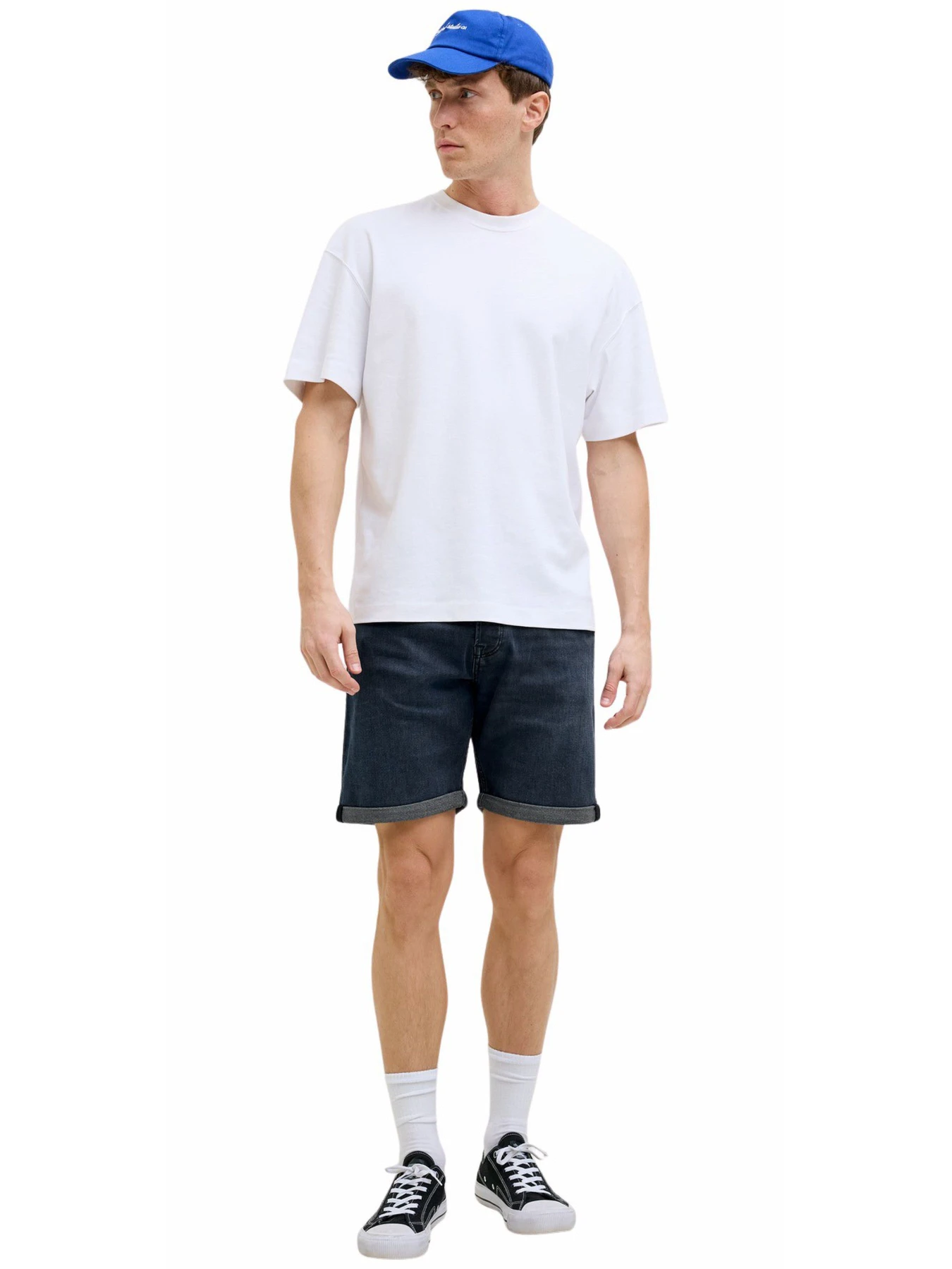Шорты JACK & JONES модель 12275681-Blue Denim Шорты JACK & JONES модель 12275681-Blue Denim Фото