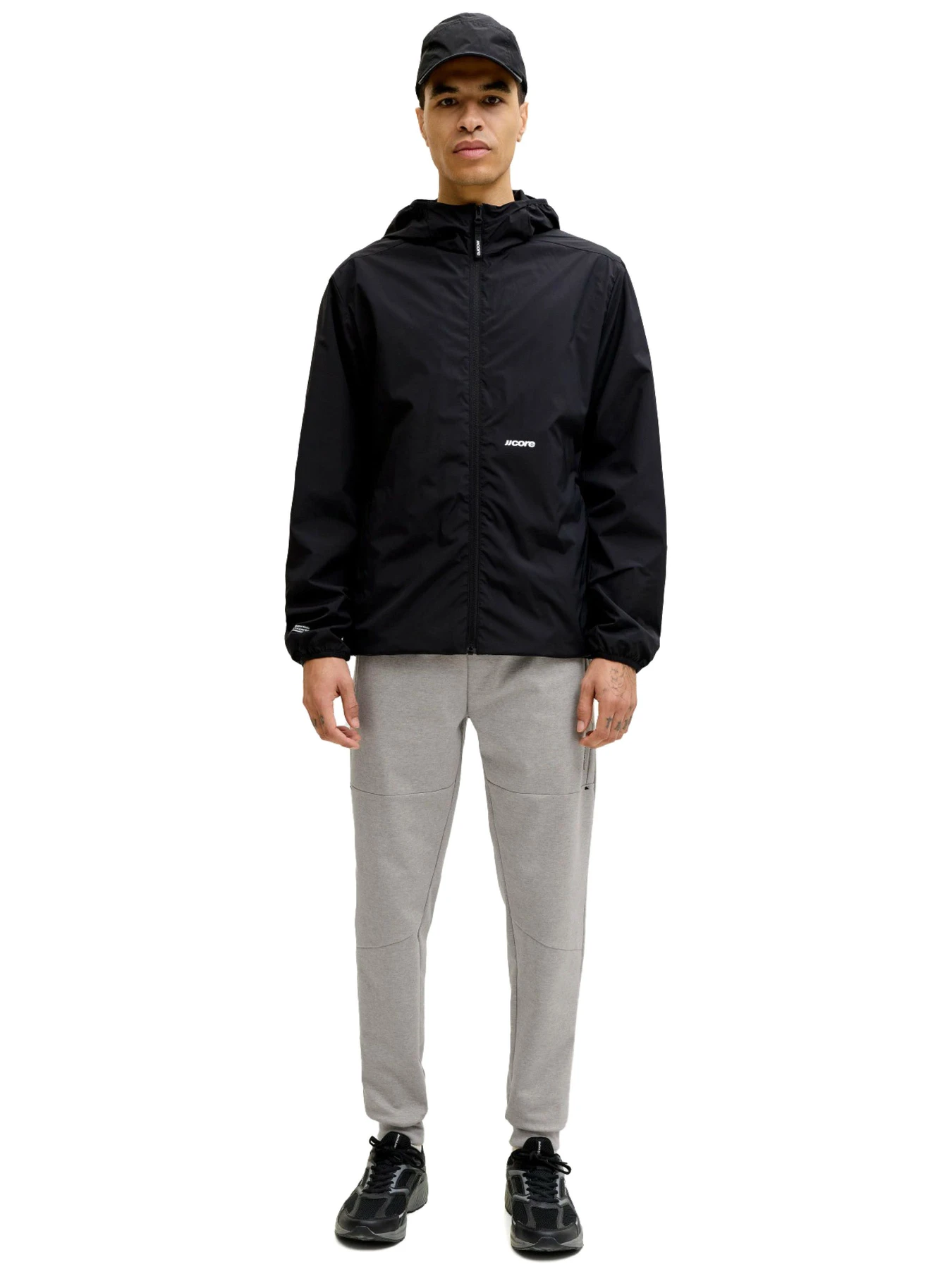 Брюки JACK & JONES модель 12288623-Light Grey Melange Брюки JACK & JONES модель 12288623-Light Grey Melange Фото