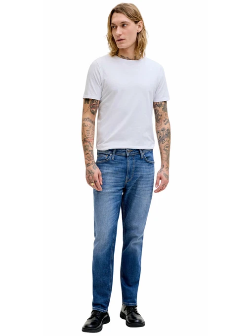 Бавовняні Чоловічі Прямі джинси JACK & JONES фото 3