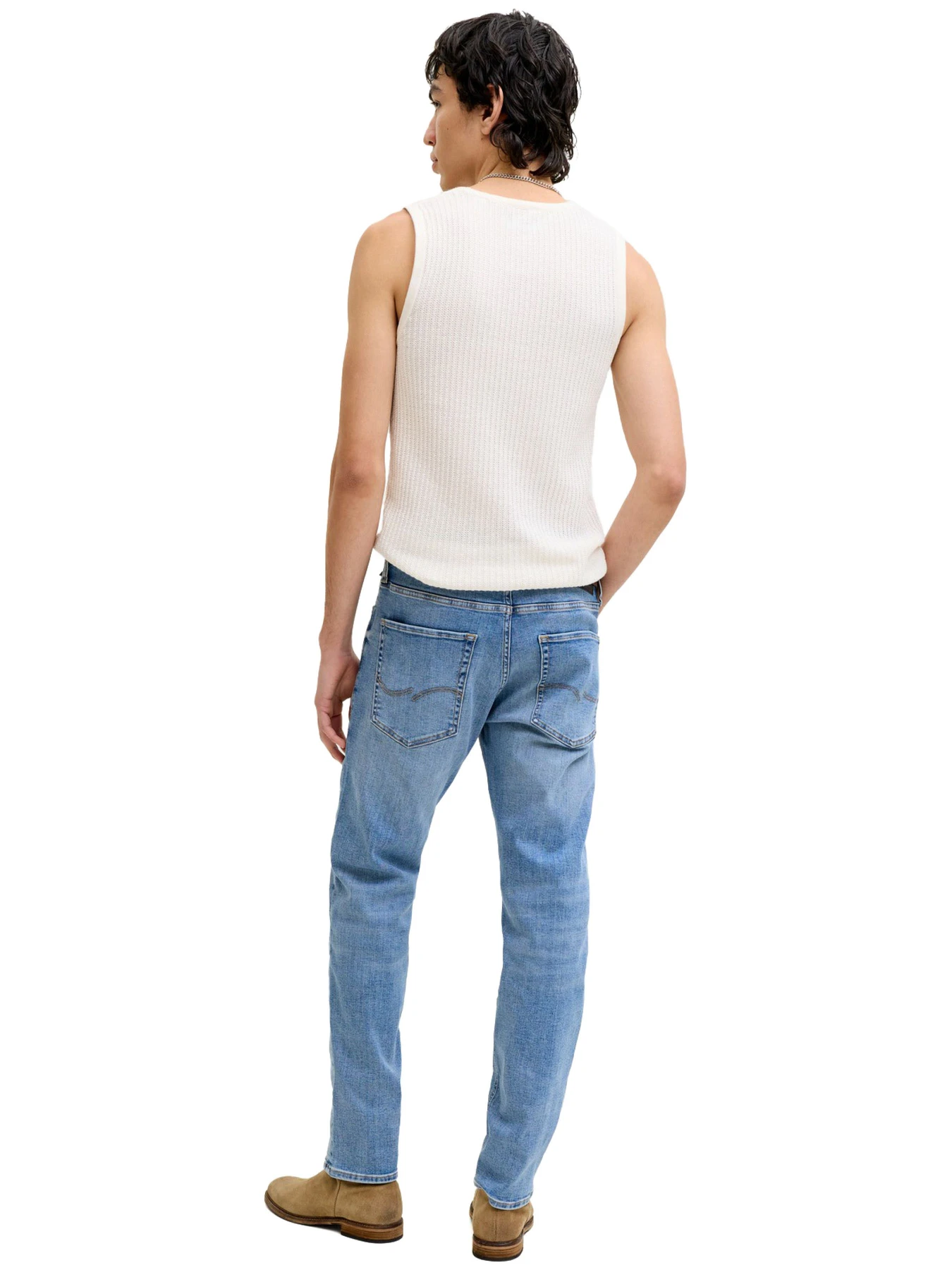 Джинсы JACK & JONES модель 12289824-Blue Denim Джинсы JACK & JONES модель 12289824-Blue Denim Фото