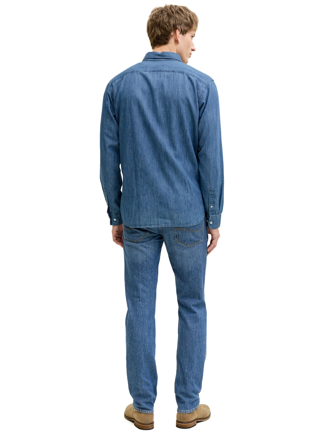 Джинсы JACK & JONES модель 12291693-Blue Denim Джинсы JACK & JONES модель 12291693-Blue Denim Фото