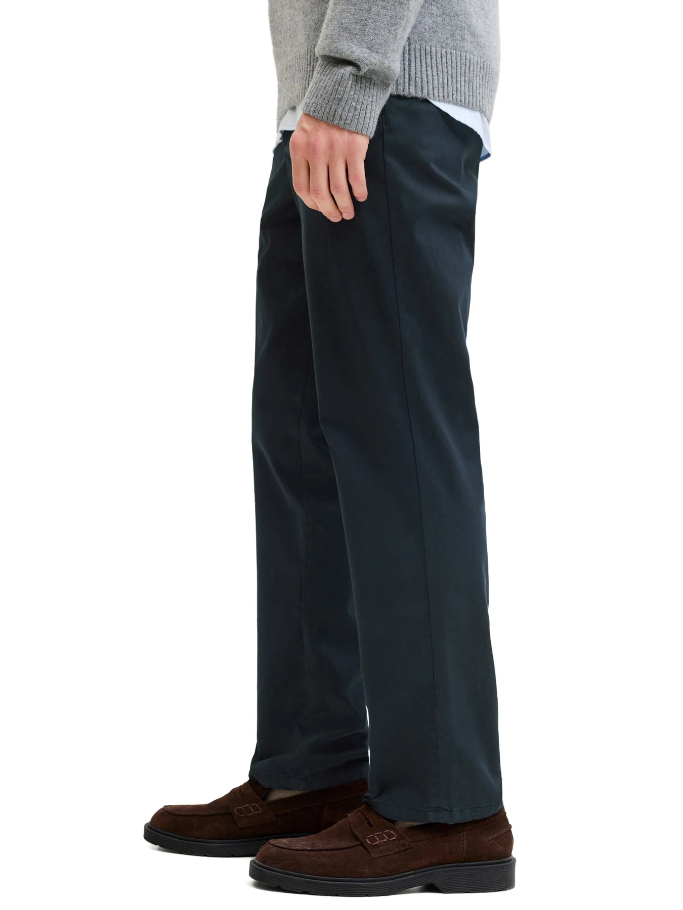 Брюки JACK & JONES модель 12292970-Dark Navy Брюки JACK & JONES модель 12292970-Dark Navy Фото