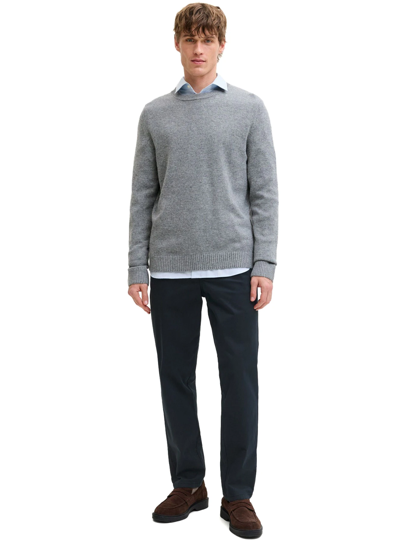 Брюки JACK & JONES модель 12292970-Dark Navy Брюки JACK & JONES модель 12292970-Dark Navy Фото