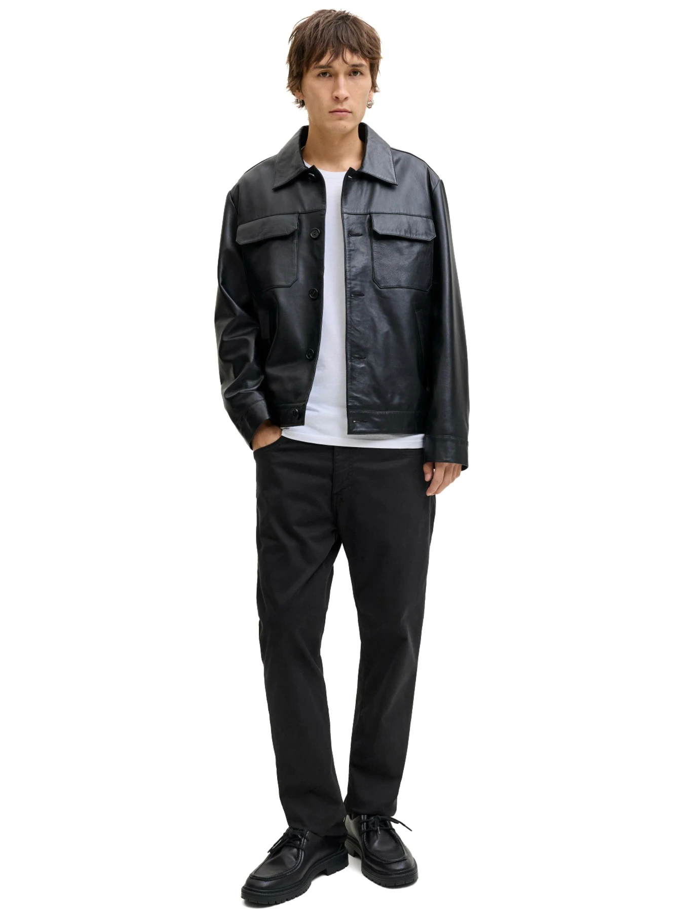 Брюки JACK & JONES модель 12293328-Black Брюки JACK & JONES модель 12293328-Black Фото