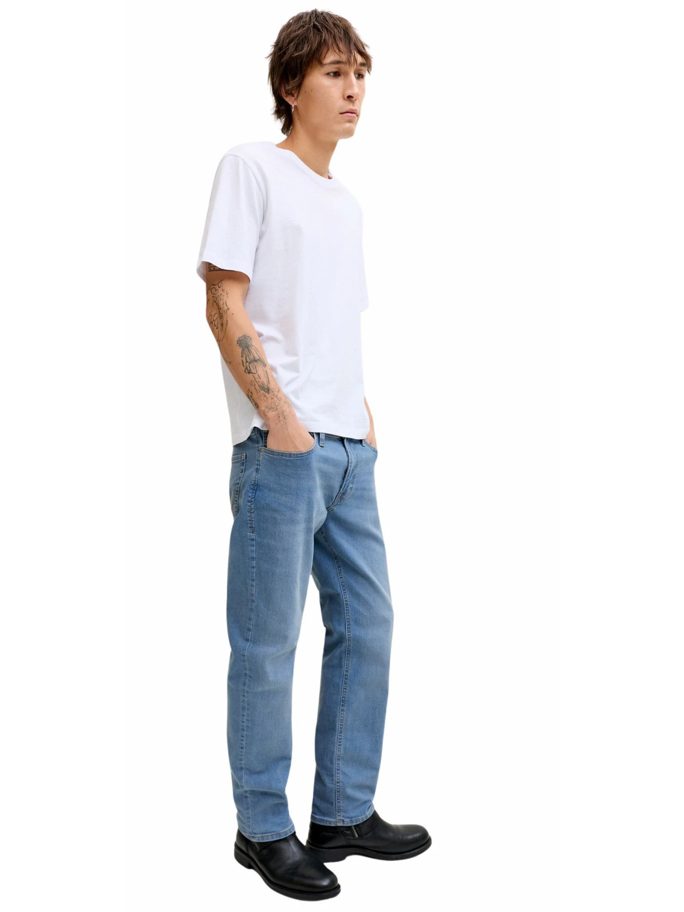 Джинсы JACK & JONES модель 12293552-Blue Denim Джинсы JACK & JONES модель 12293552-Blue Denim Фото
