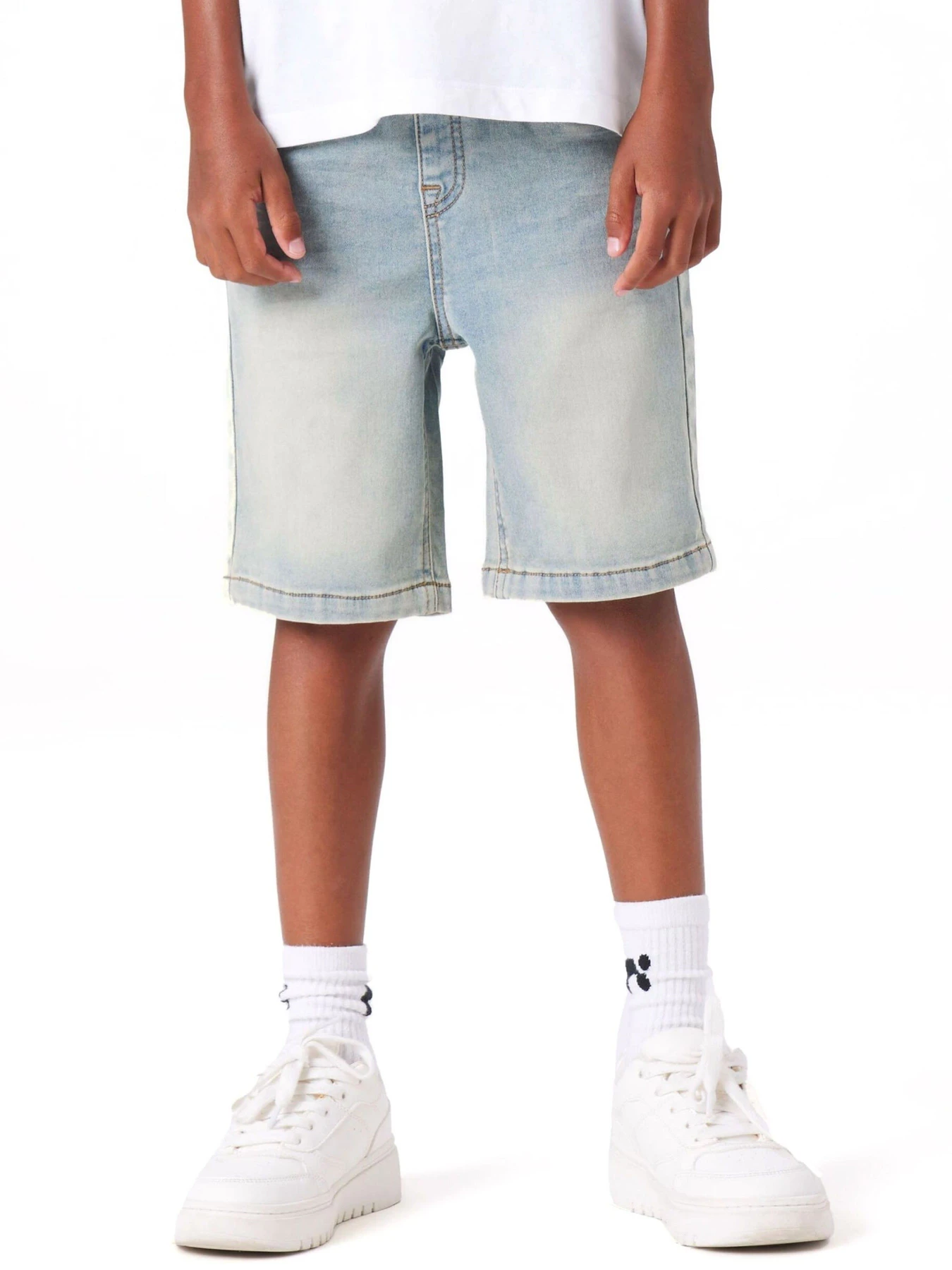 Шорты Name it модель 13197241-Vint Light Blue Denim Фото