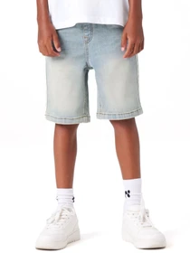 Шорты Name it модель 13197241-Vint Light Blue Denim Фото