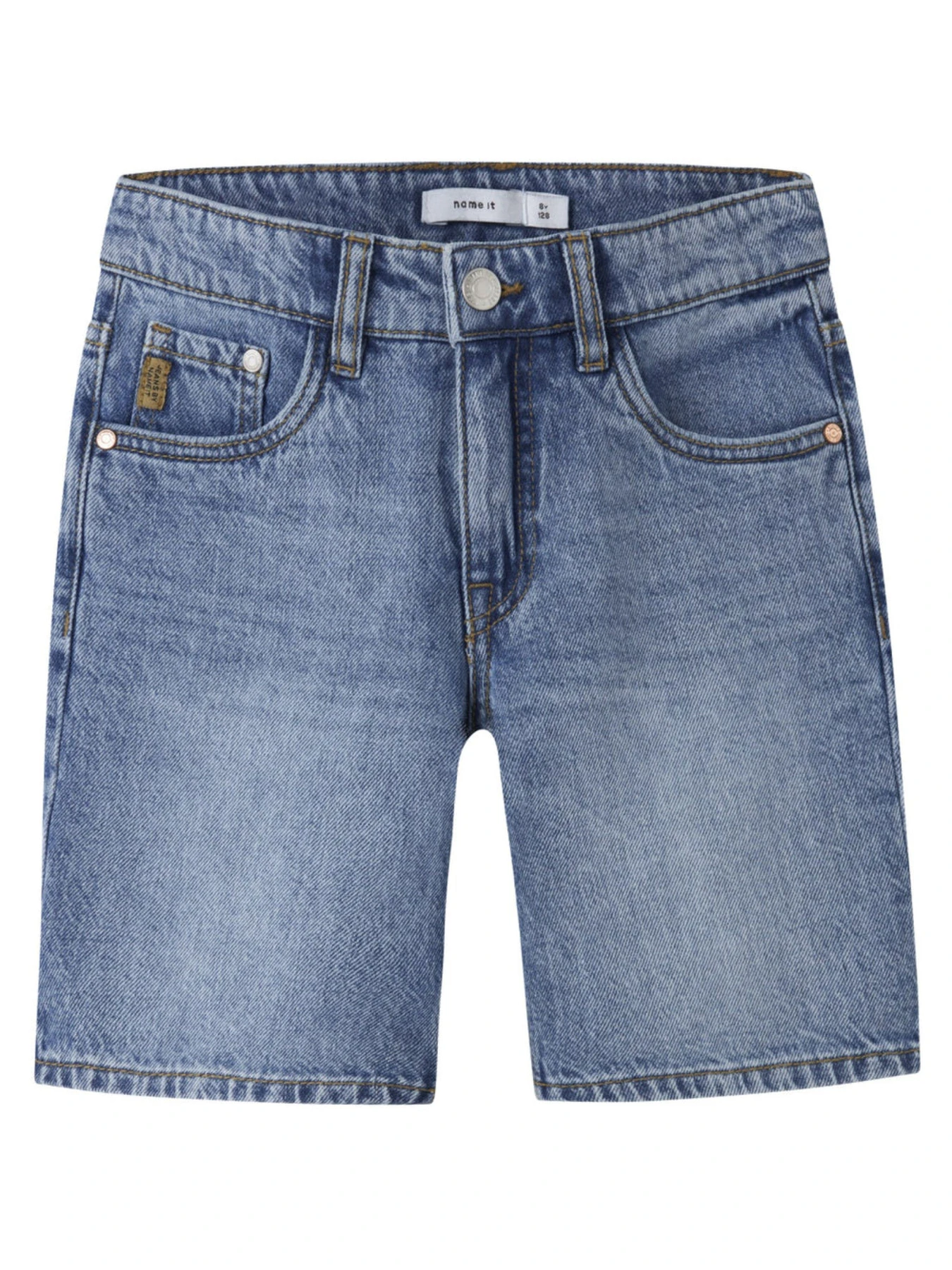 Шорты Name it модель 13240777-Denim Blue Шорты Name it модель 13240777-Denim Blue Фото