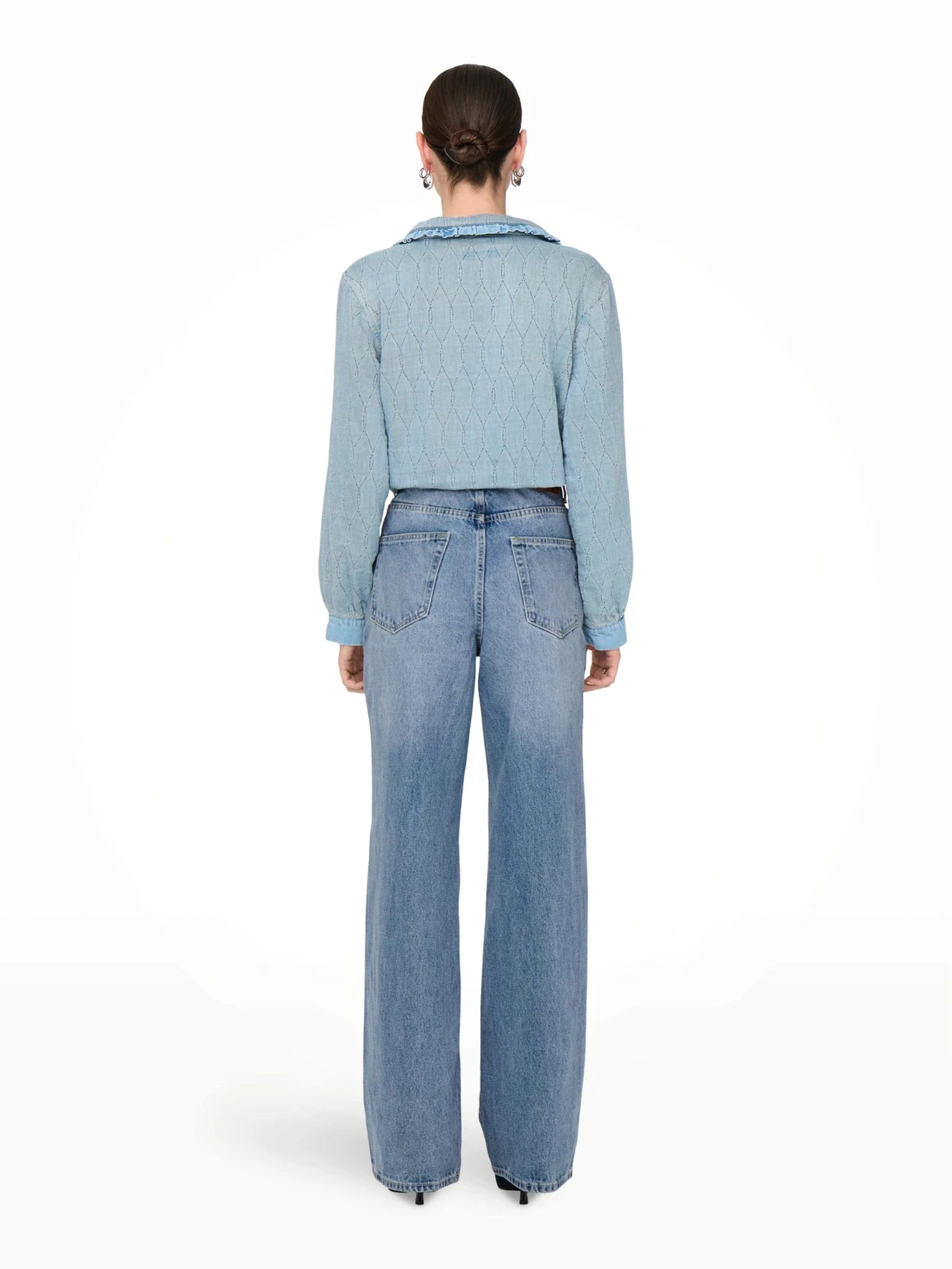 Джинсы Only модель 15222070-Light Blue Denim Фото