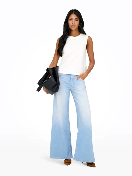 Джинсы Only модель 15365471-Light Blue Denim Фото