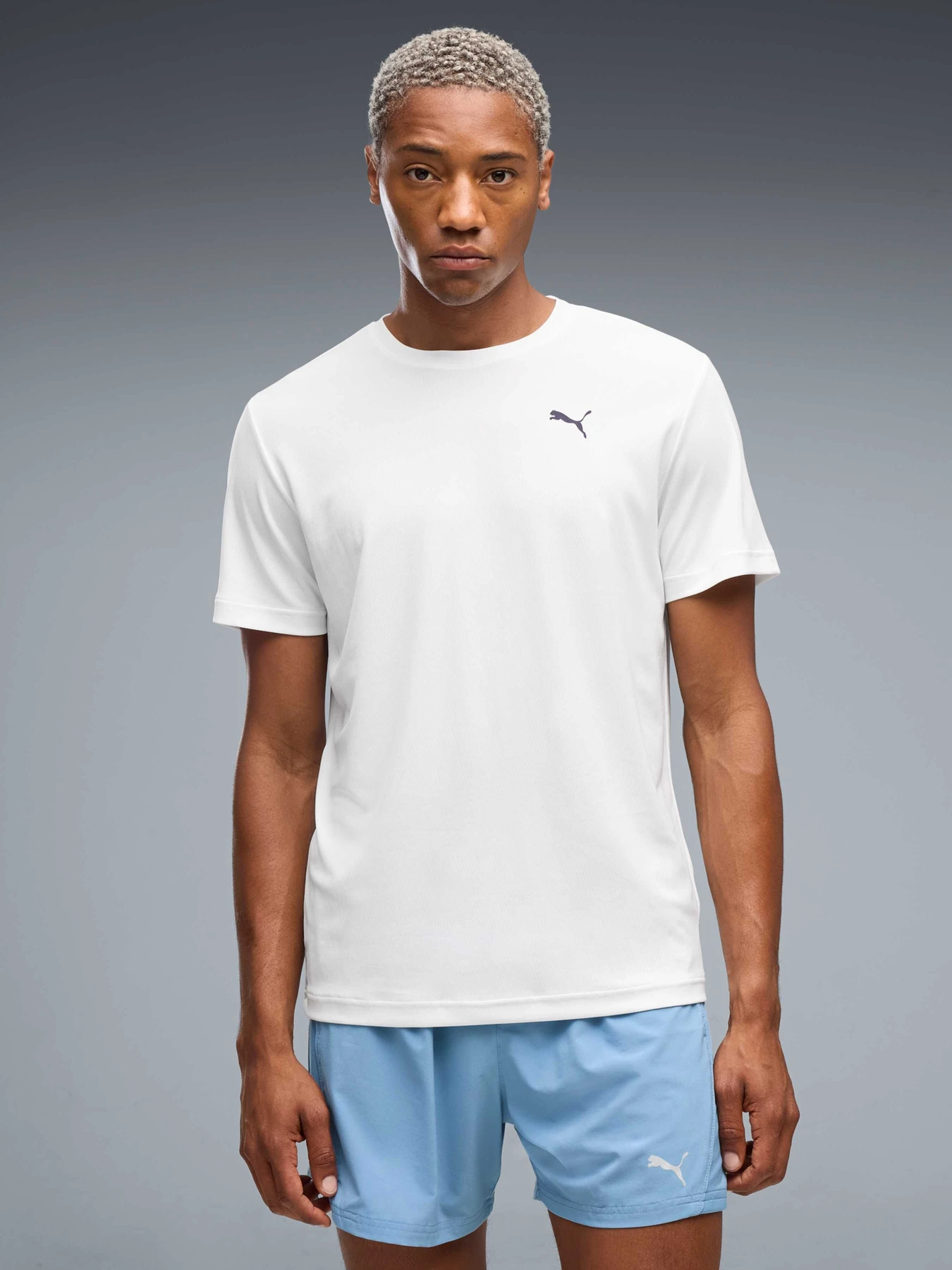 Футболки и поло PUMA M Run Nitro Graphic Tee модель 529000 Фото