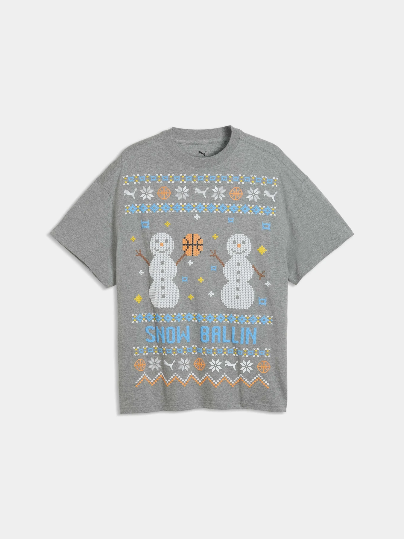 Футболки и поло PUMA Jawliday Tee Ss модель 637246 Фото