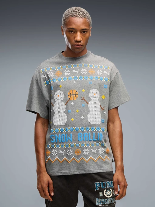 Чоловіча Футболка PUMA Jawliday Tee Ss фото 3