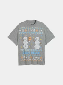 Футболки и поло PUMA Jawliday Tee Ss модель 637246 Фото