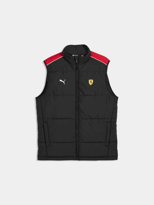 Куртки и дубленки PUMA Ferrarimt7 Ecolite Padd Vest модель 636572 Фото