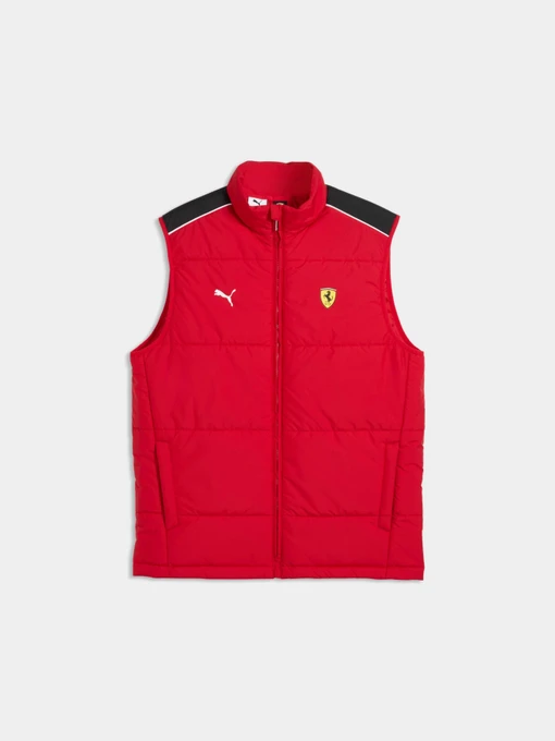 Куртки и дубленки PUMA Ferrarimt7 Ecolite Padd Vest модель 636572 Фото