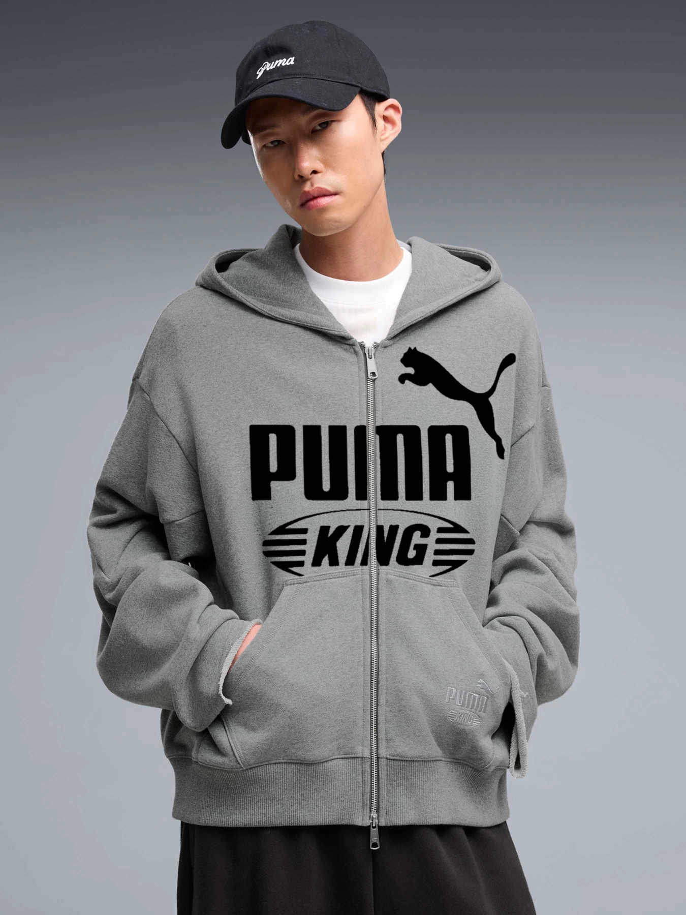 Худи и свитшоты PUMA King Full-zip Hoodie модель 637217 Худи и свитшоты PUMA King Full-zip Hoodie модель 637217 Фото