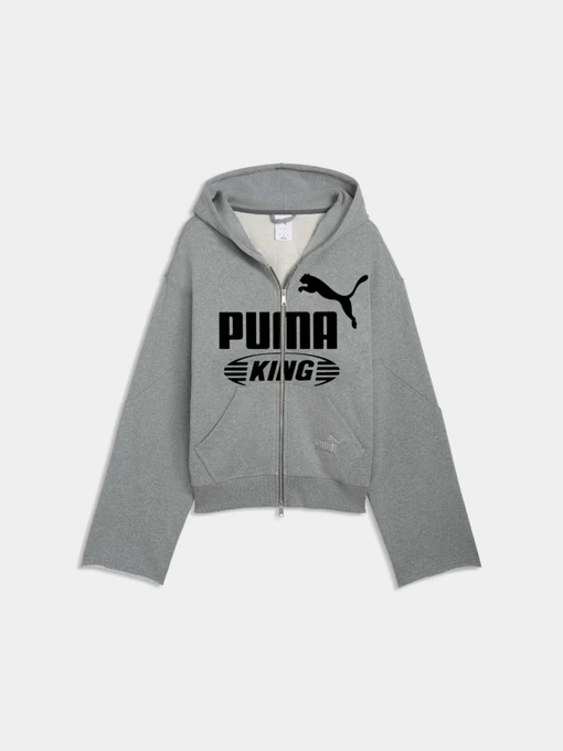Худи и свитшоты PUMA King Full-zip Hoodie модель 637217 Фото