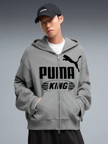 Худи и свитшоты PUMA King Full-zip Hoodie модель 637217 Фото