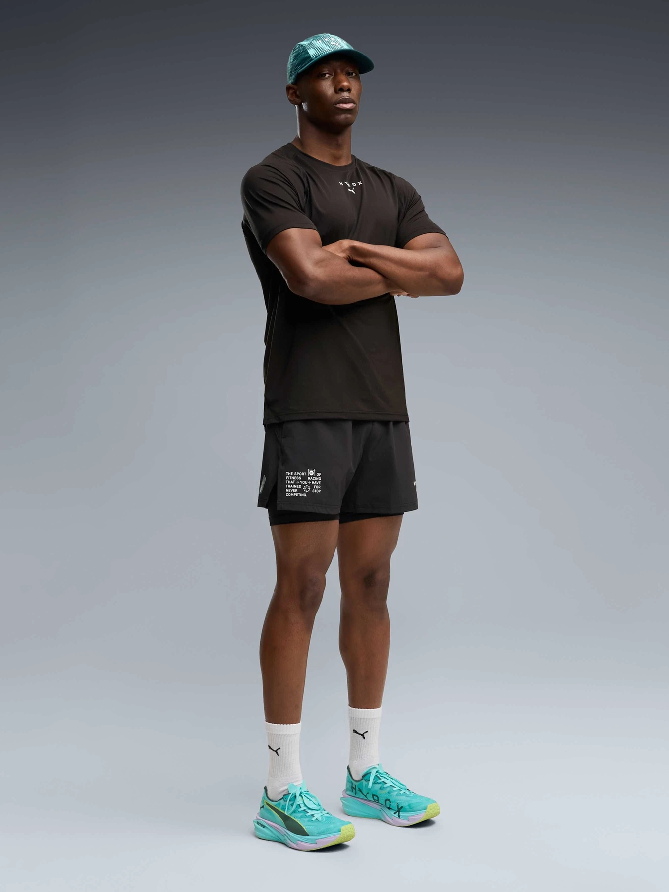 Шорти PUMA M Hyrox 2in1 Pwrmode Short модель 529236 Шорти PUMA M Hyrox 2in1 Pwrmode Short модель 529236 Фото