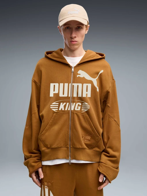 Чоловіча Спортивна кофта PUMA King Full-zip Hoodie фото 3