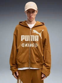 Худі та світшоти PUMA King Full-zip Hoodie модель 637217 Фото