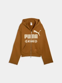Худи и свитшоты PUMA King Full-zip Hoodie модель 637217 Фото